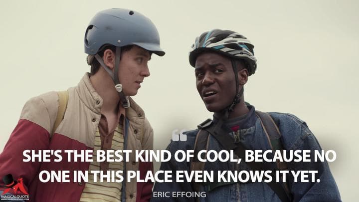 She’s the best kind of cool, because no one in this place even knows it yet.