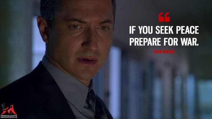 If you seek peace prepare for war.