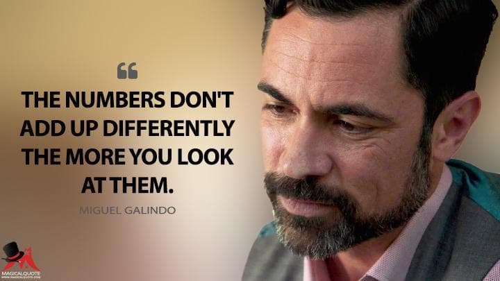 The numbers don’t add up differently the more you look at them.