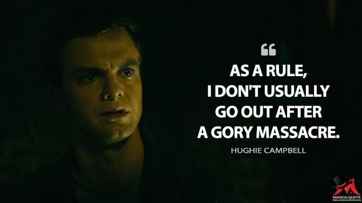 As a rule, I don’t usually go out after a gory massacre.