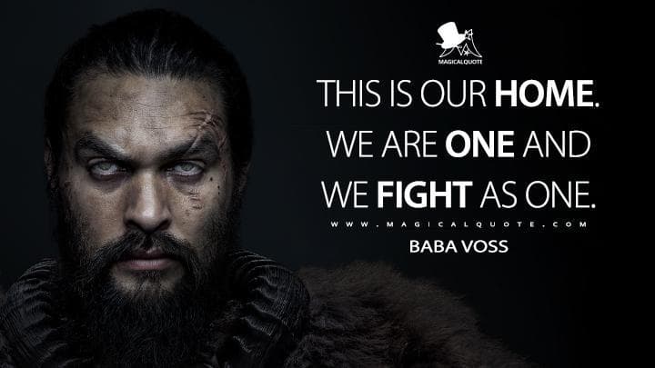 This is our home. We are one and we fight as one.