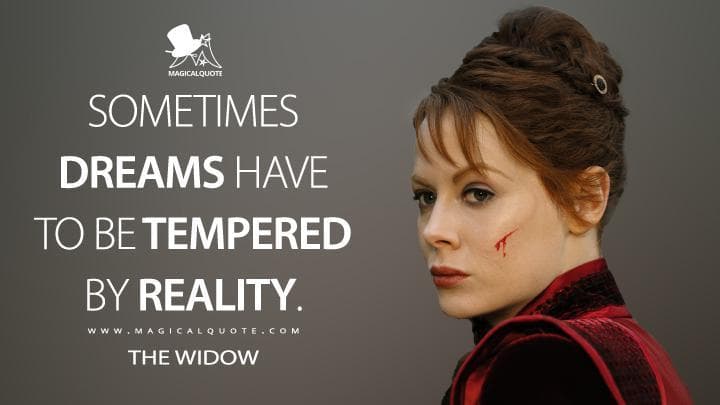 Sometimes dreams have to be tempered by reality.