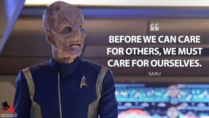 Before we can care for others, we must care for ourselves.