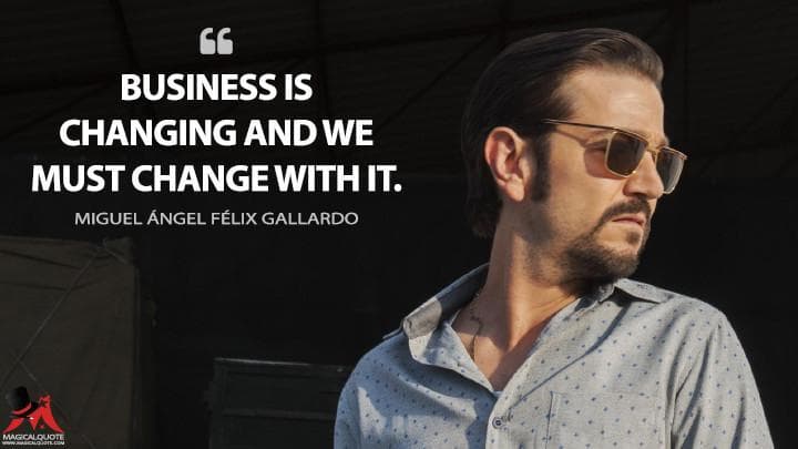 Business is changing and we must change with it.