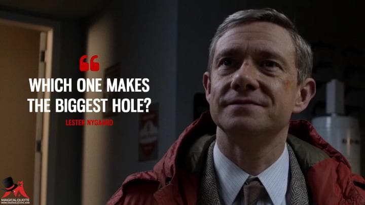 Which one makes the biggest hole?