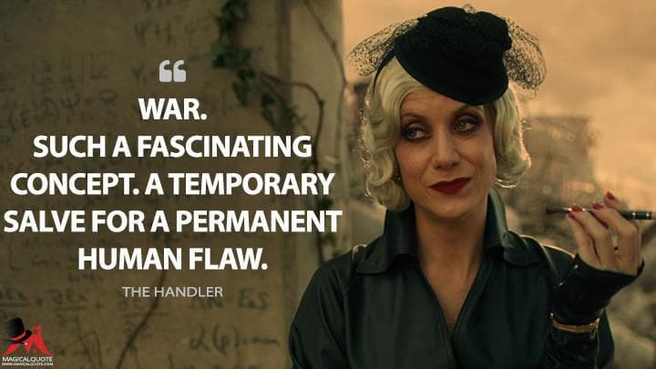 War. Such a fascinating concept. A temporary salve for a permanent human flaw.