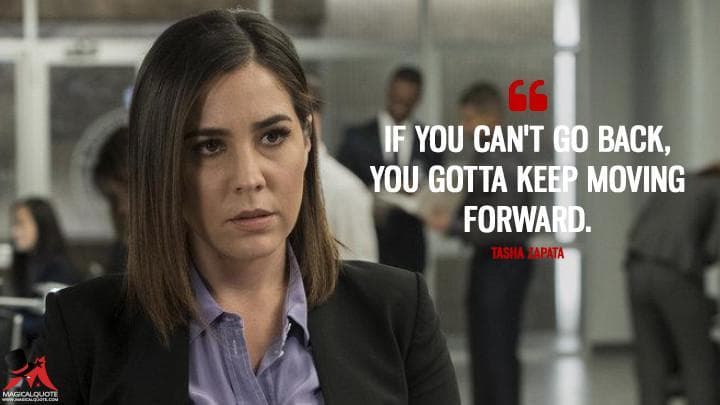 If you can’t go back, you gotta keep moving forward.