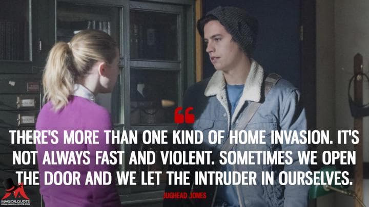 There’s more than one kind of home invasion. It’s not always fast and violent. Sometimes we open the door and we let the intruder in ourselves.